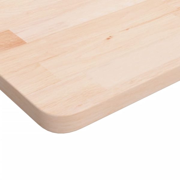 Piano Bagno 80x40x2,5 Cm In Legno Massello Non Trattato - Image 3