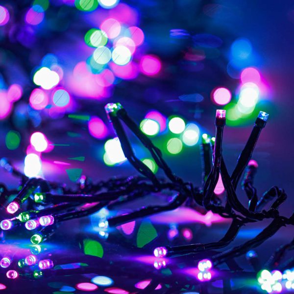 Gruppo Stringa Led Con 1000 Led Pastello Multicolore 11 M Pvc - Image 4
