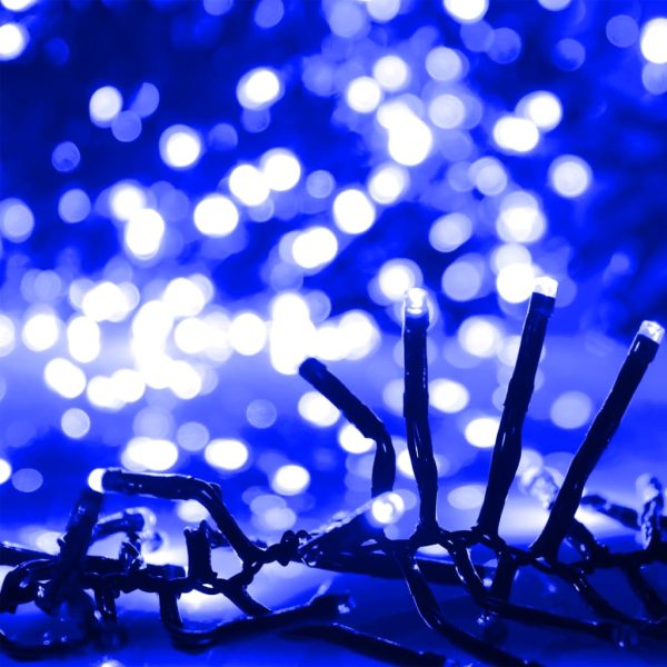 Gruppo Stringa Led Con 3000 Luci Led Blu 23 M Pvc - Image 4