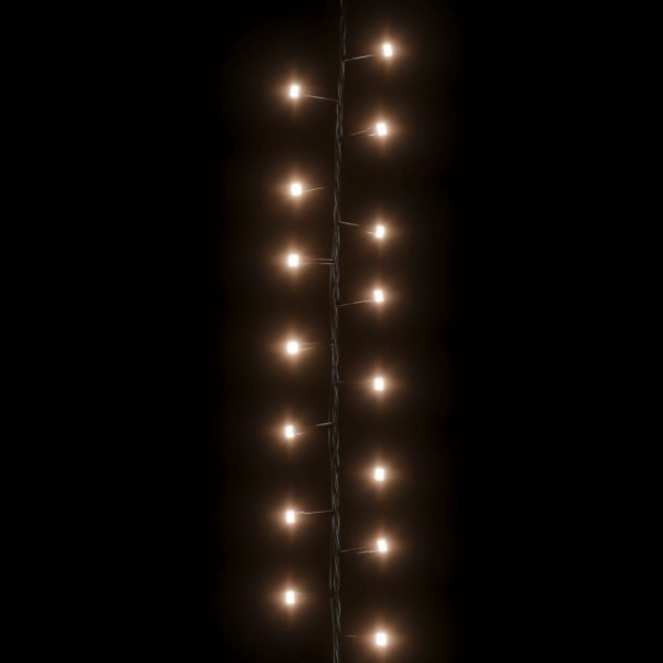 Stringa Led Compatta Con 1000 Luci Led Bianco Caldo 25 M Pvc - Image 5