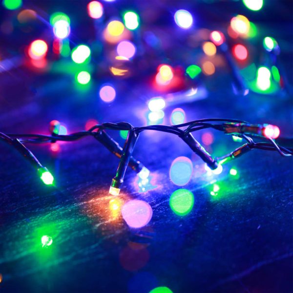 Stringa Led Compatta Con 1000 Luci Led Multicolore 25 M Pvc - Image 4