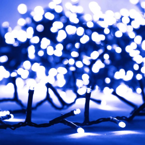 Stringa Led Compatta Con 2000 Luci Led Blu 45 M Pvc - Image 4