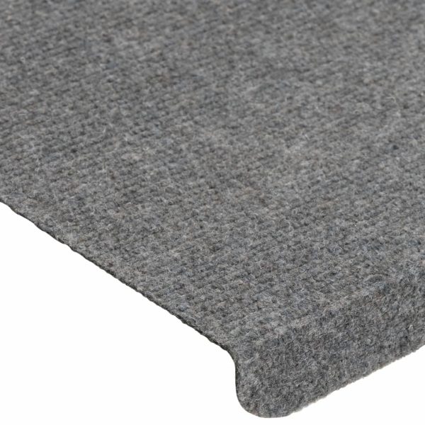 Tappetini Autoadesivi Per Scale 15 Pz 65x24,5x3,5 Cm Grigio - Image 6