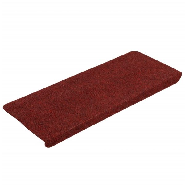 Tappetini Autoadesivi Per Scale 15 Pz 65x24,5x3,5 Cm Rosso - Image 3