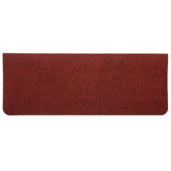Tappetini Autoadesivi Per Scale 15 Pz 65x24,5x3,5 Cm Rosso - Image 5