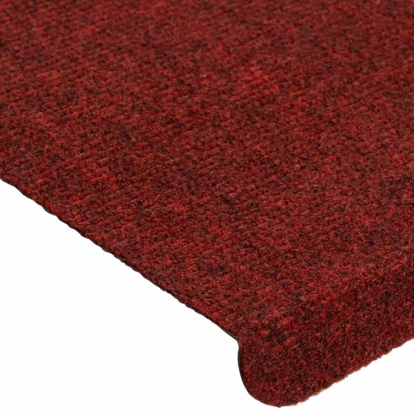 Tappetini Autoadesivi Per Scale 15 Pz 65x24,5x3,5 Cm Rosso - Image 6