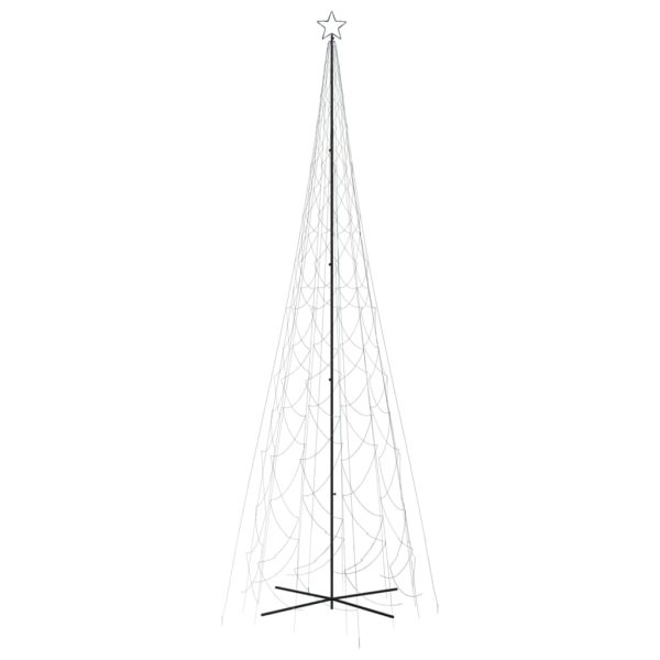 Albero Di Natale A Cono Bianco Freddo 3000 Led 230x800 cm - Image 3