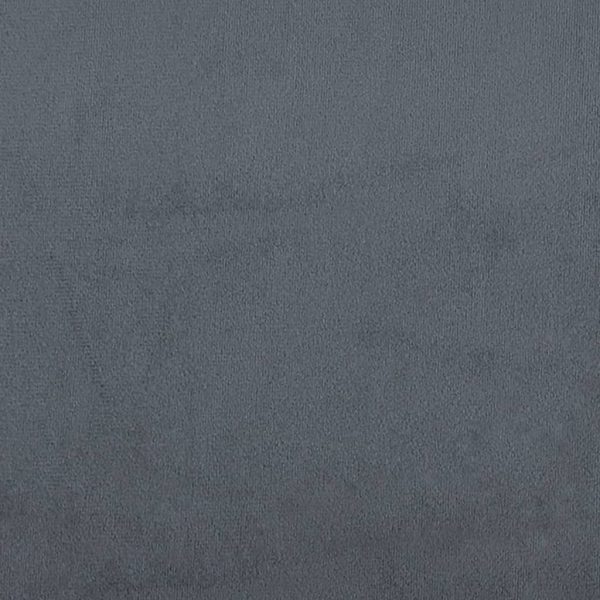 Panca Grigio Scuro 110x40x49 Cm In Velluto - Image 6