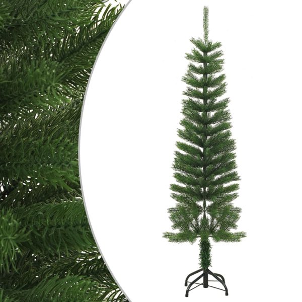 Albero Di Natale Artificiale Sottile Con Base 520 Cm pe