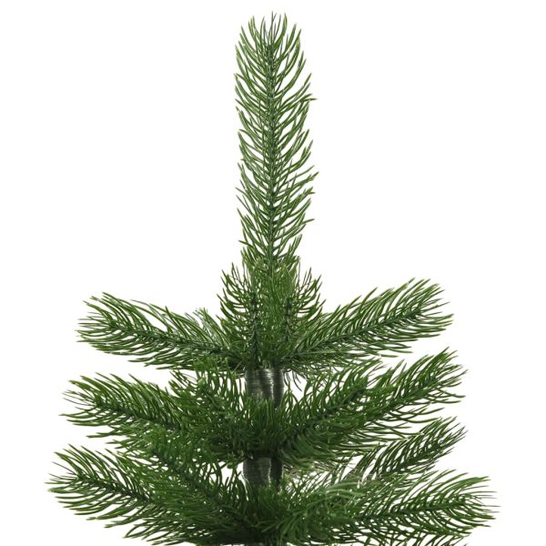 Albero Di Natale Artificiale Sottile Con Base 210 Cm pe - Image 3