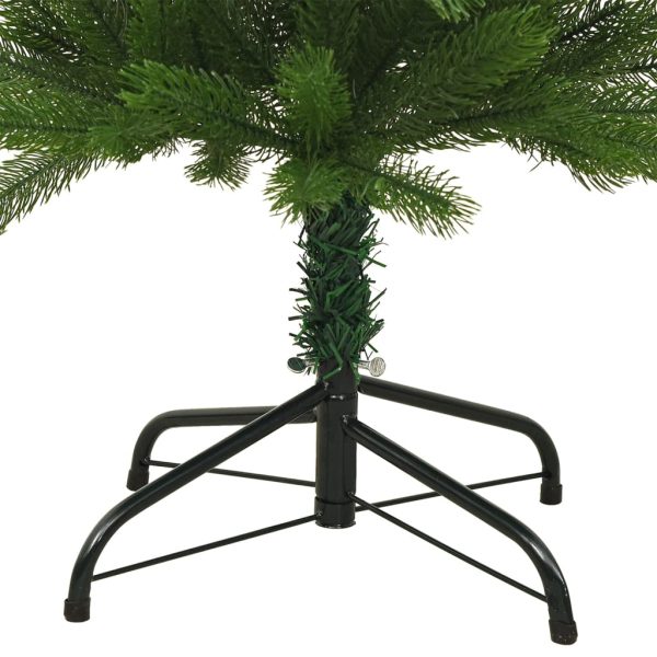 Albero Di Natale Artificiale Sottile Con Base 210 Cm pe - Image 4