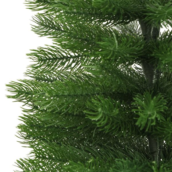Albero Di Natale Artificiale Sottile Con Base 210 Cm pe - Image 5
