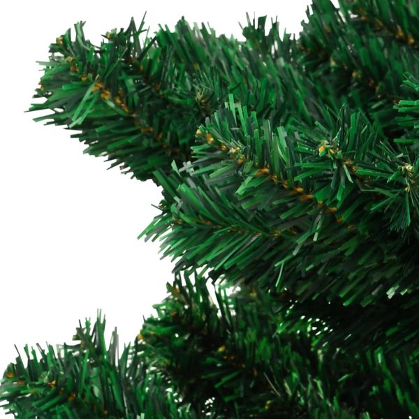 Albero Di Natale Preilluminato Con Vaso Verde 180 Cm In Pvc - Image 6