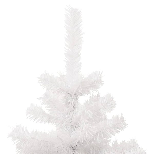 Albero Di Natale Preilluminato Con Vaso Bianco 150 Cm In Pvc - Image 5