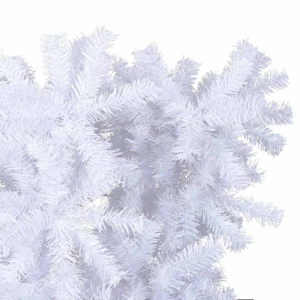 Albero Di Natale Artificiale Capovolto Con Base Bianco 180 cm - Image 4
