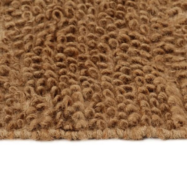 Tappeto Fatto A Mano In Bouclé 180x250 Cm Iuta E Cotone - Image 4