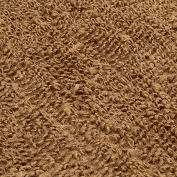 Tappeto Fatto A Mano In Bouclé 180x250 Cm Iuta E Cotone - Image 5