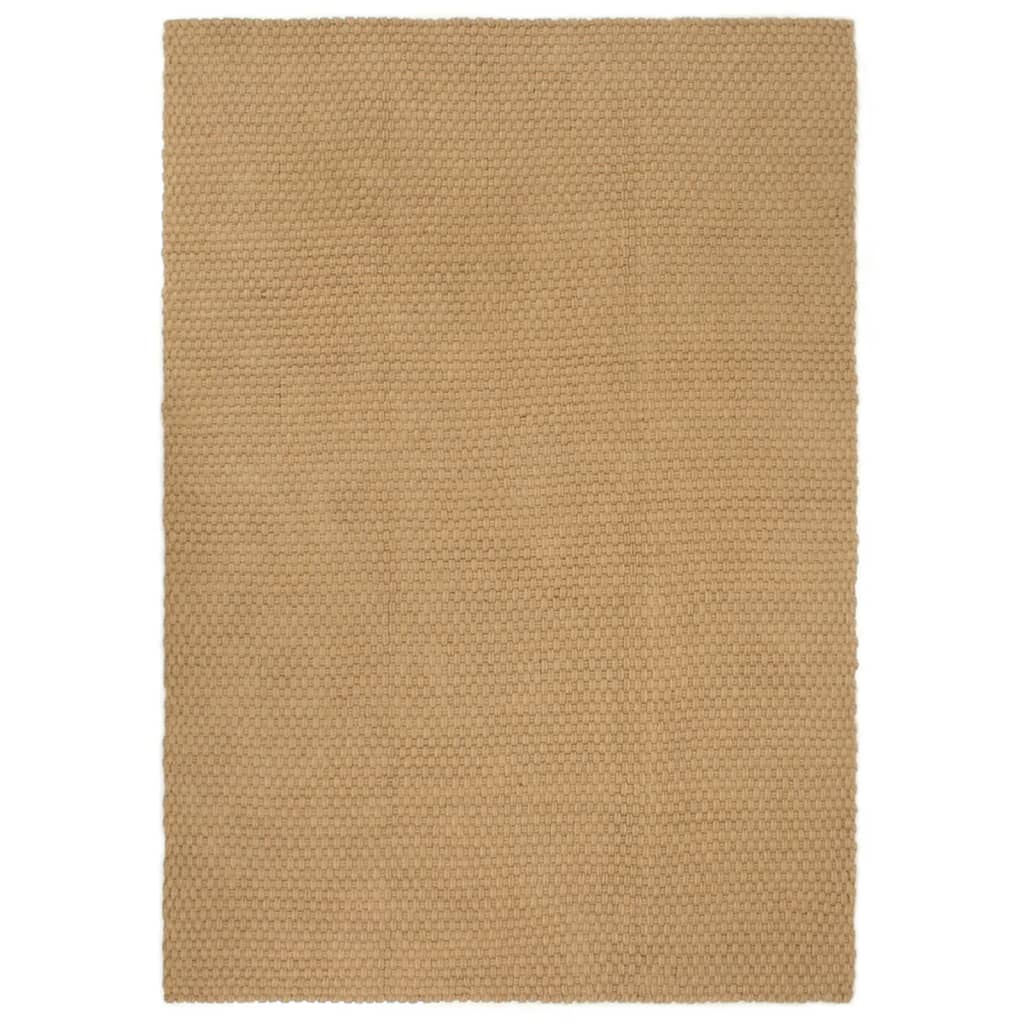 Tappeto Rettangolare Naturale 120x180 Cm In Juta
