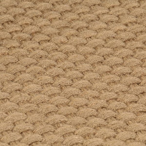 Tappeto Rettangolare Naturale 120x180 Cm In Juta - Image 5