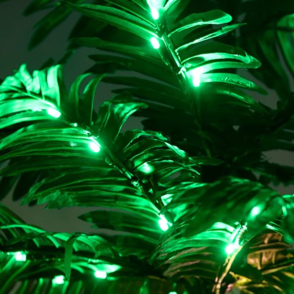 Palma Con Led Bianco Caldo 136 Led 220 cm - Image 4