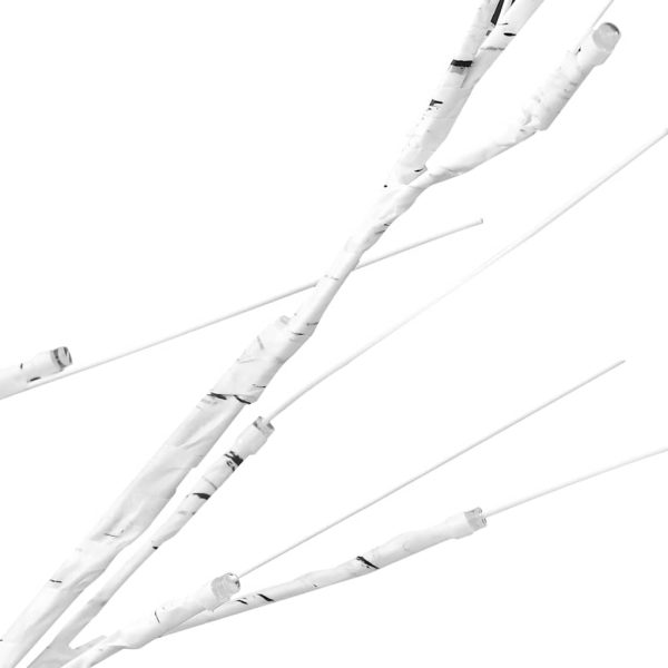 Betulla Con Led Bianco Caldo 96 Led 180 cm - Image 5