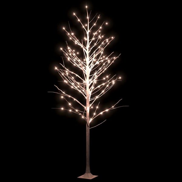 Betulla Con Led Bianco Caldo 240 Led 300 cm - Image 3