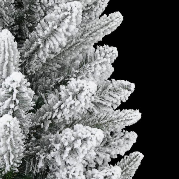 Albero Di Natale Artificiale Con Neve Floccata 210 Cm Pvc E pe - Image 6