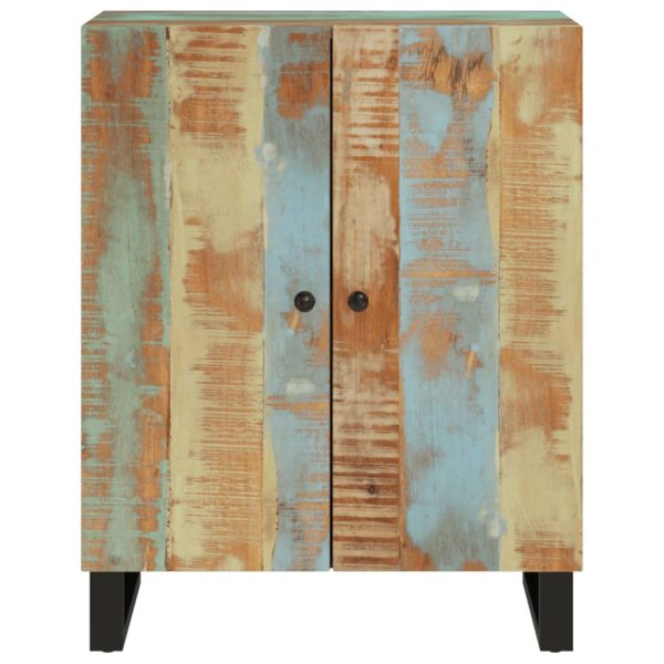Credenza 60x33x75 In Legno Massello Di Recupero - Image 3
