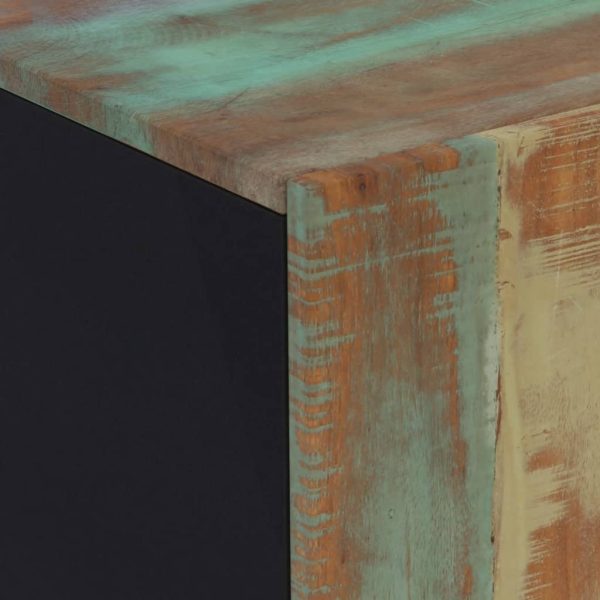 Credenza 60x33x75 In Legno Massello Di Recupero - Image 5