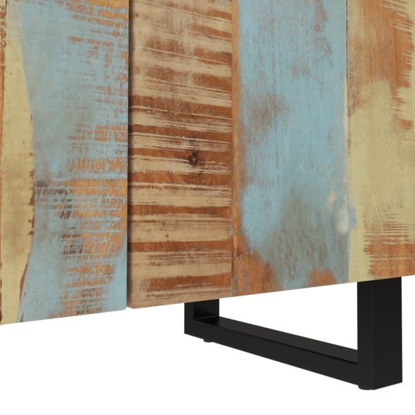 Credenza 60x33x75 In Legno Massello Di Recupero - Image 6