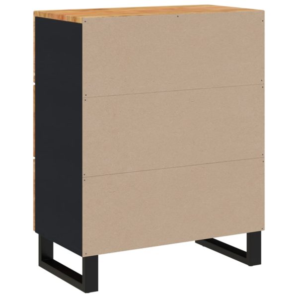 Credenza 60x33x75 Cm In Legno Massello Di Acacia - Image 4