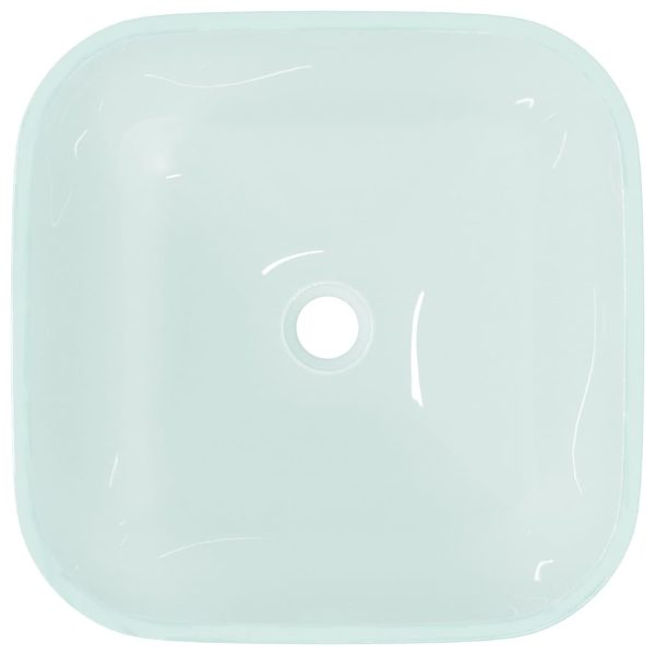 Lavandino In Vetro 42x42x14 Cm Smerigliato - Image 4