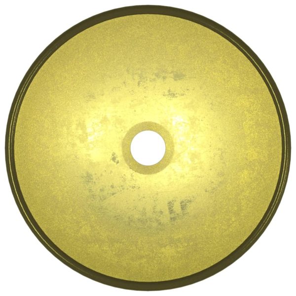 Lavandino In Vetro Temperato 35x12 Cm Oro - Image 3