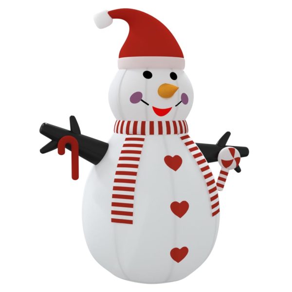 Pupazzo Di Neve Gonfiabile Con Led 250 cm - Image 3