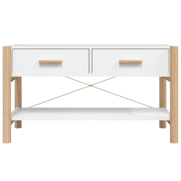 Mobile Porta Tv Bianco 82x38x45 Cm In Legno Multistrato - Image 5