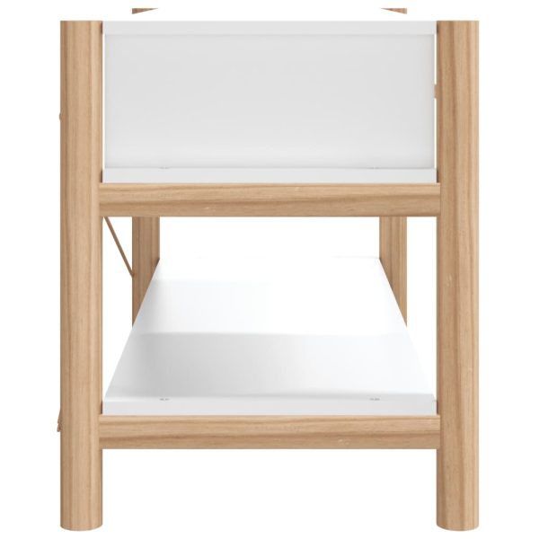 Mobile Porta Tv Bianco 82x38x45 Cm In Legno Multistrato - Image 6