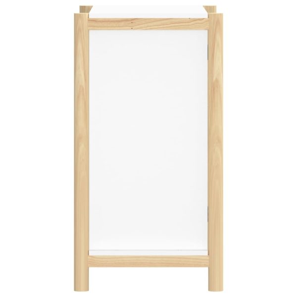 Credenza Bianca 62x38x70 Cm In Legno Multistrato - Image 6
