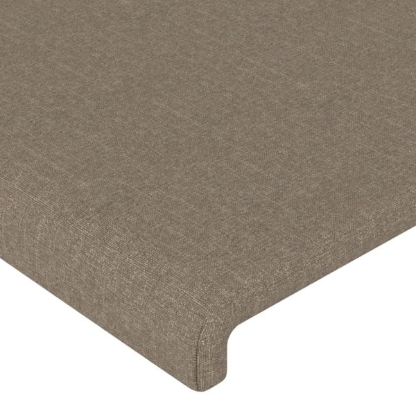 Testiera Tortora 90x5x78/88 Cm In Tessuto - Image 4