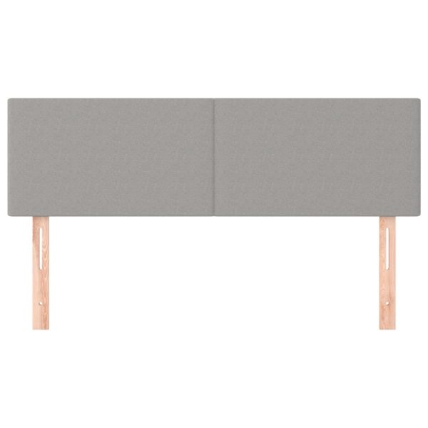 Testiere 2 Pz Grigio Chiaro 72x5x78/88 Cm In Tessuto - Image 3