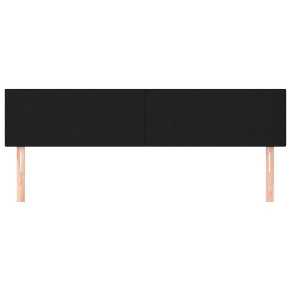 Testiere 2 Pz Nero 100x5x78/88 Cm In Tessuto - Image 3