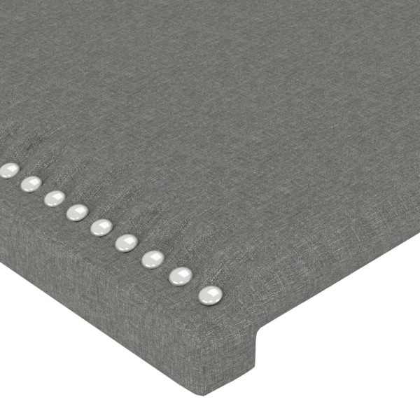 Testiere 2 Pz Grigio Scuro 100x5x78/88 Cm In Tessuto - Image 4