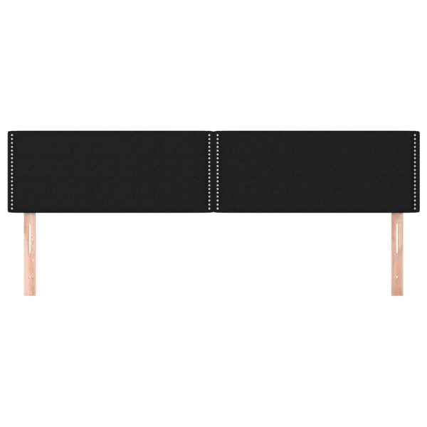 Testiere 2 Pz Nero 100x5x78/88 Cm In Tessuto - Image 3
