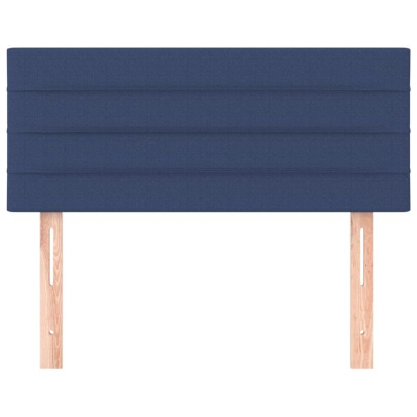 Testiera Blu 80x5x78/88 Cm In Tessuto - Image 3