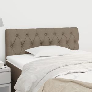 Testiera Tortora 90x7x78/88 Cm In Tessuto