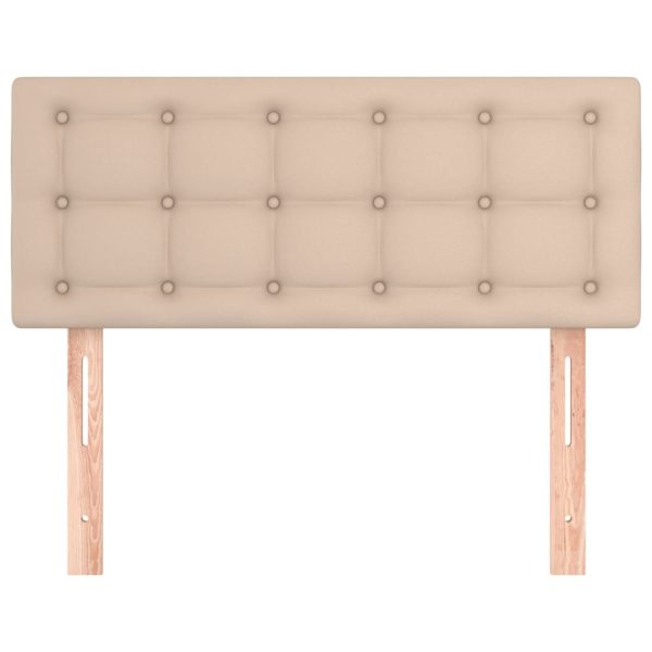Testiera Cappuccino 100x5x78/88 Cm In Similpelle - Image 3