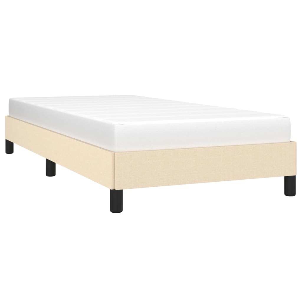 Giroletto Senza Materasso Crema 80x200 Cm In Tessuto - Image 3