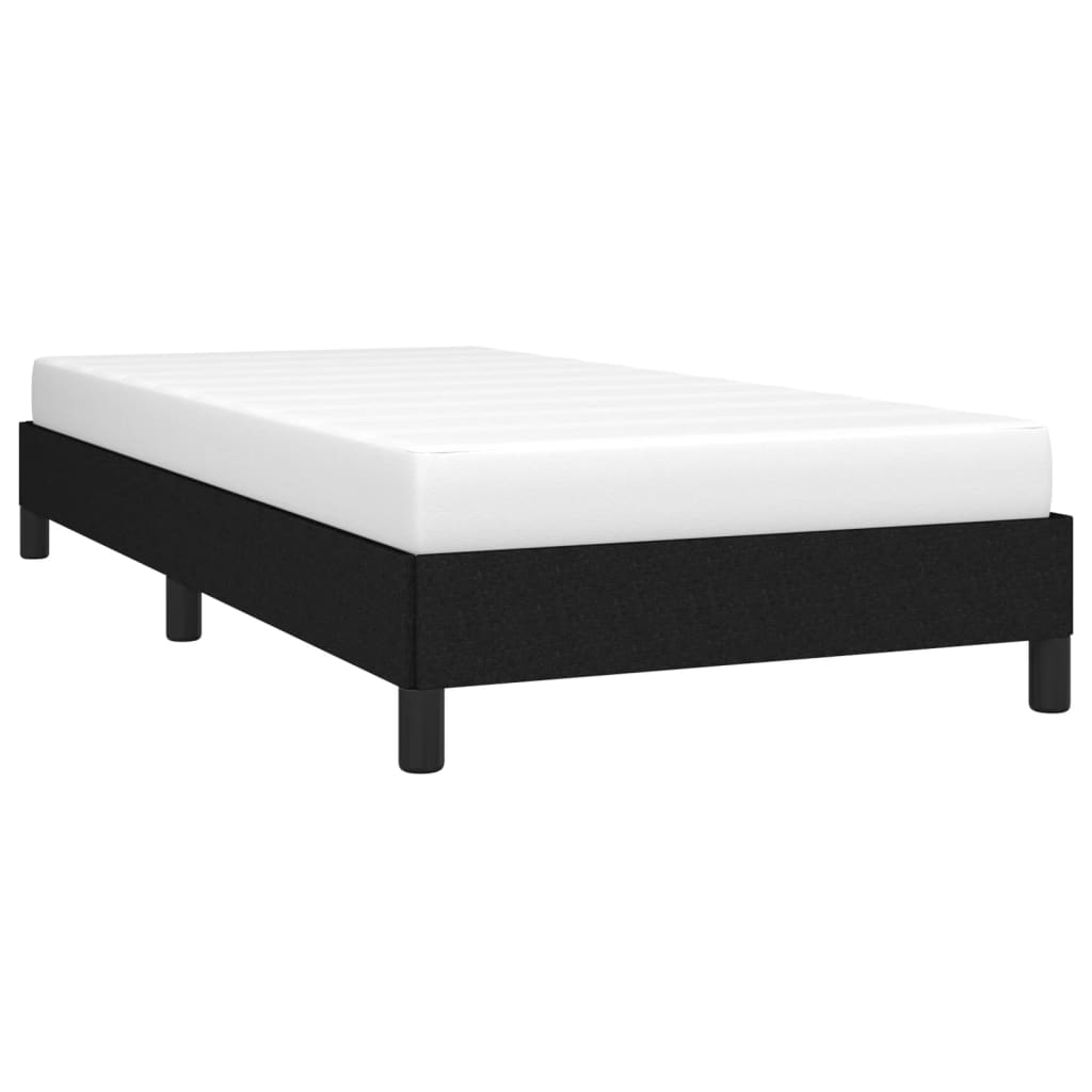 Giroletto Senza Materasso Nero 90x190 Cm In Tessuto - Image 3