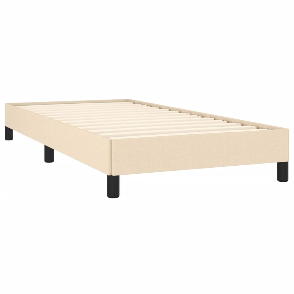 Giroletto Senza Materasso Crema 90x190 Cm In Tessuto - Image 4