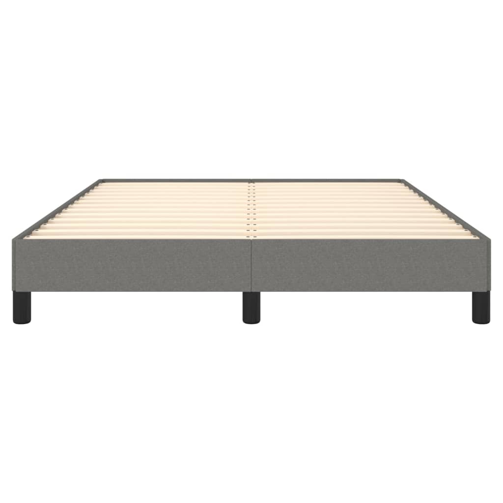 Giroletto Senza Materasso Grigio Scuro 140x190 Cm Tessuto - Image 5