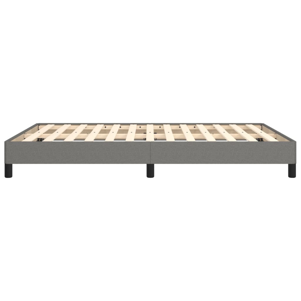 Giroletto Senza Materasso Grigio Scuro 140x190 Cm Tessuto - Image 6